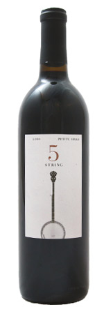 5 String, Petite Sirah, Lodi, California – 2015